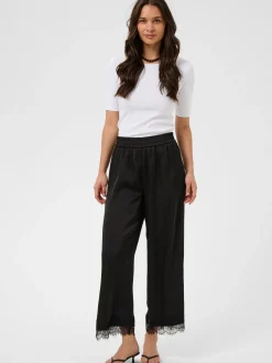 Kaffe Damen Hose KAthilde in schwarz