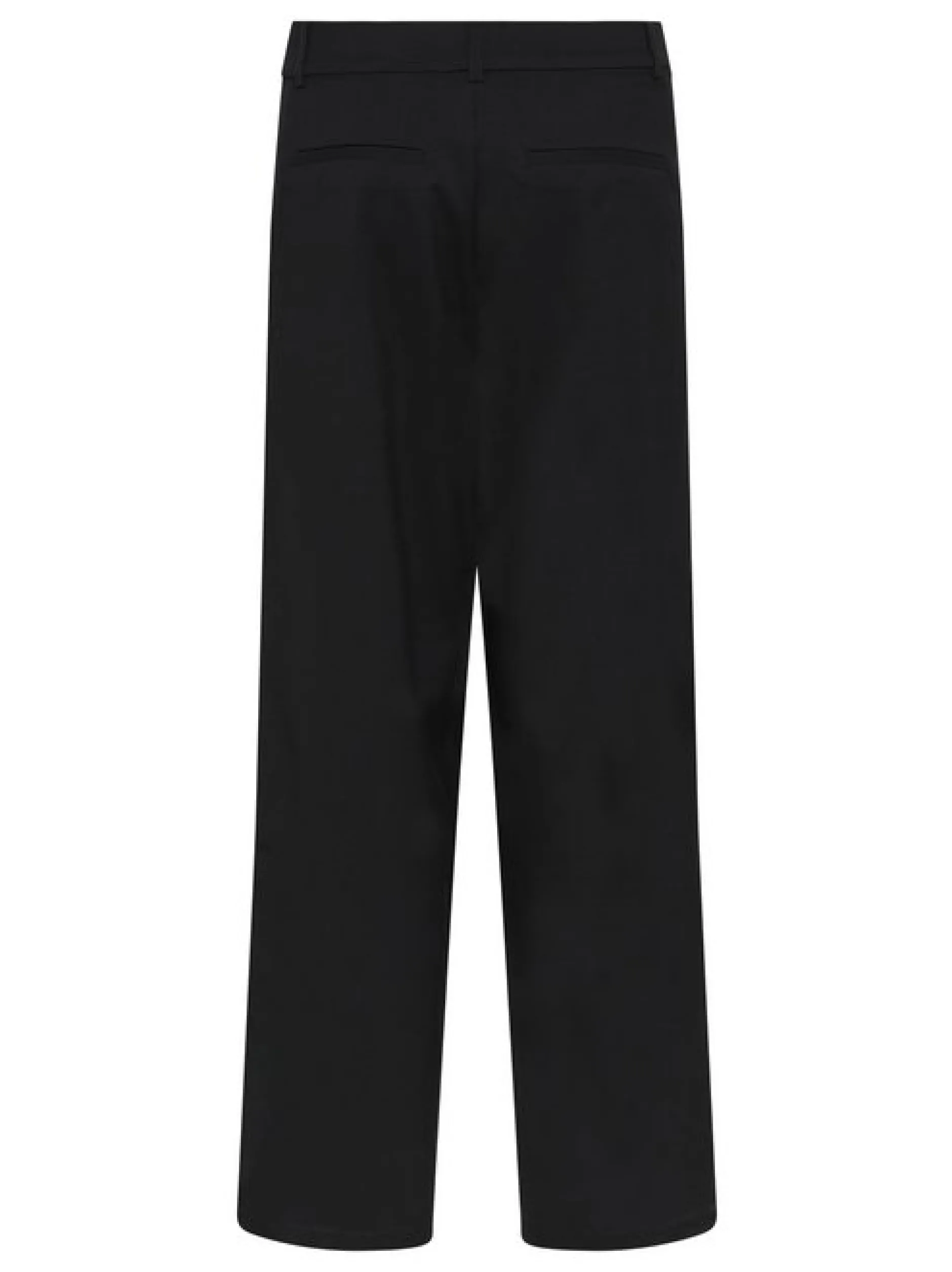 Kaffe Damen Hose KAvaleria Hohe Taille in schwarz