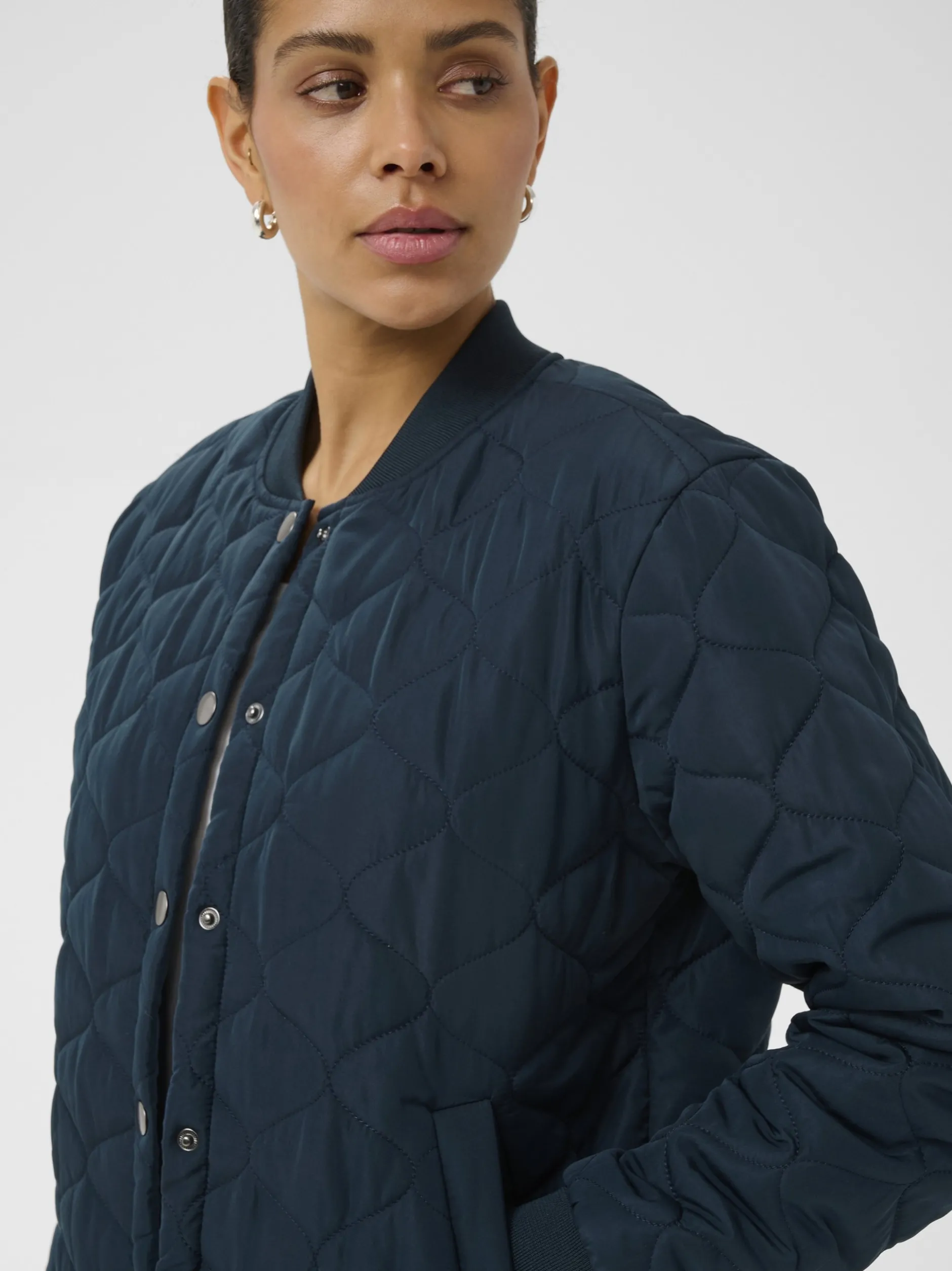 Kaffe Damen Jacke KAqiana in marine
