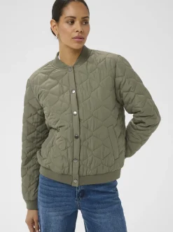 Kaffe Damen Jacke KAqiana in oliv