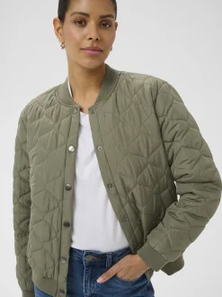 Kaffe Damen Jacke KAqiana in oliv