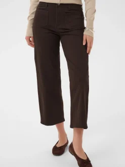 Kaffe Damen Jeans KAbrook in braun