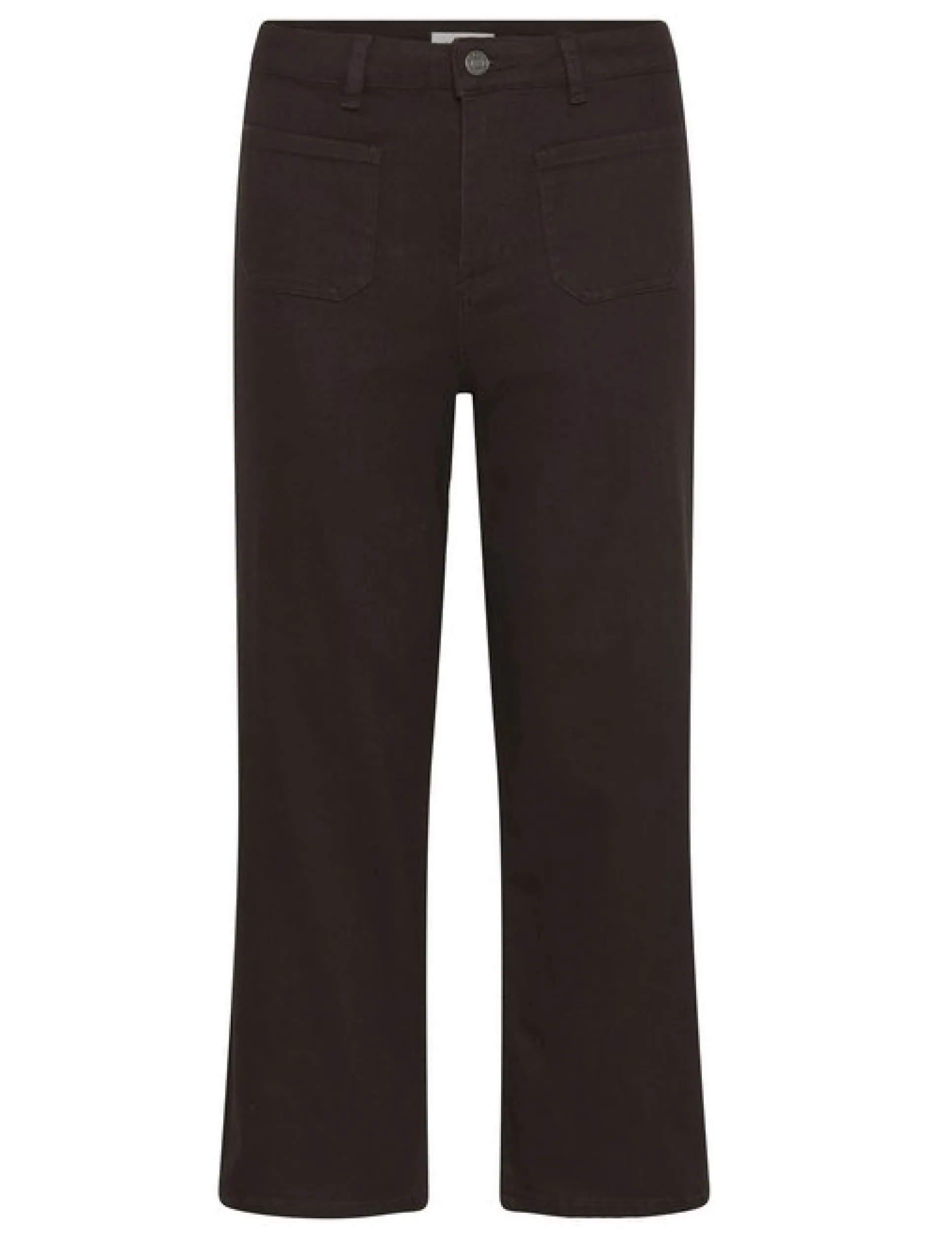 Kaffe Damen Jeans KAbrook in braun