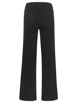 Kaffe Damen Jeans KAkarla Hohe Taille in schwarz