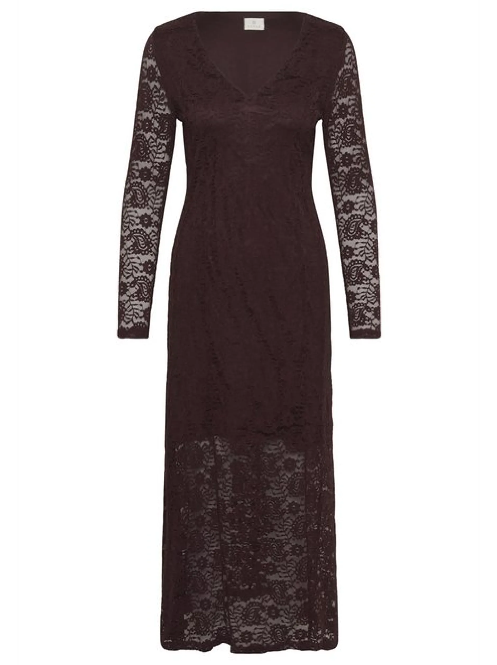 Kaffe Damen Jerseykleid KAlouisa in mocca