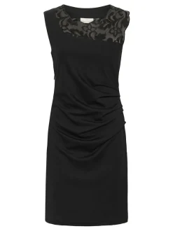 Kaffe Damen Kleid India in schwarz