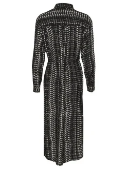 Kaffe Damen Kleid KAalice in schwarz