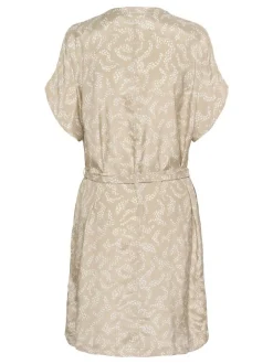 Kaffe Damen Kleid KAbarton in beige