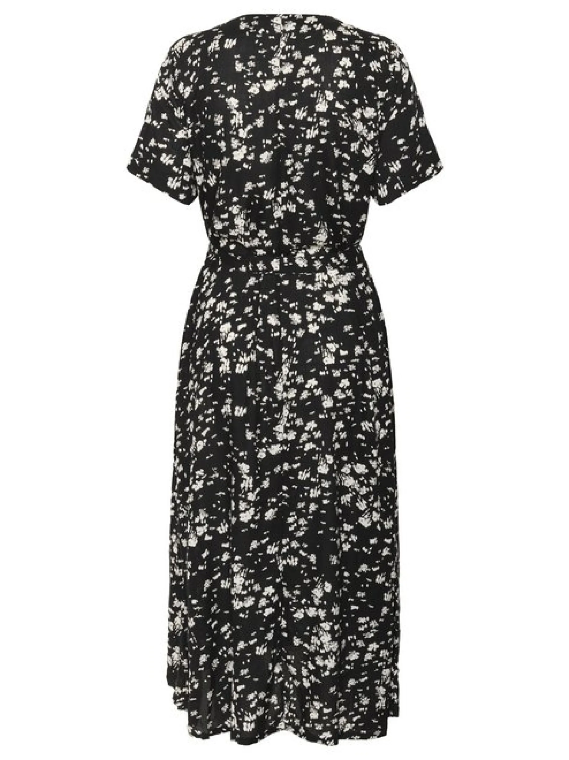 Kaffe Damen Kleid KAbeathe in schwarz
