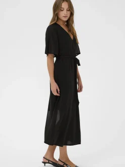 Kaffe Damen Kleid KAbelle in schwarz