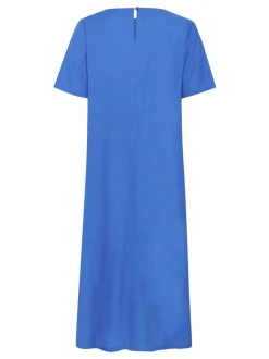 Kaffe Damen Kleid KAbellis in blau