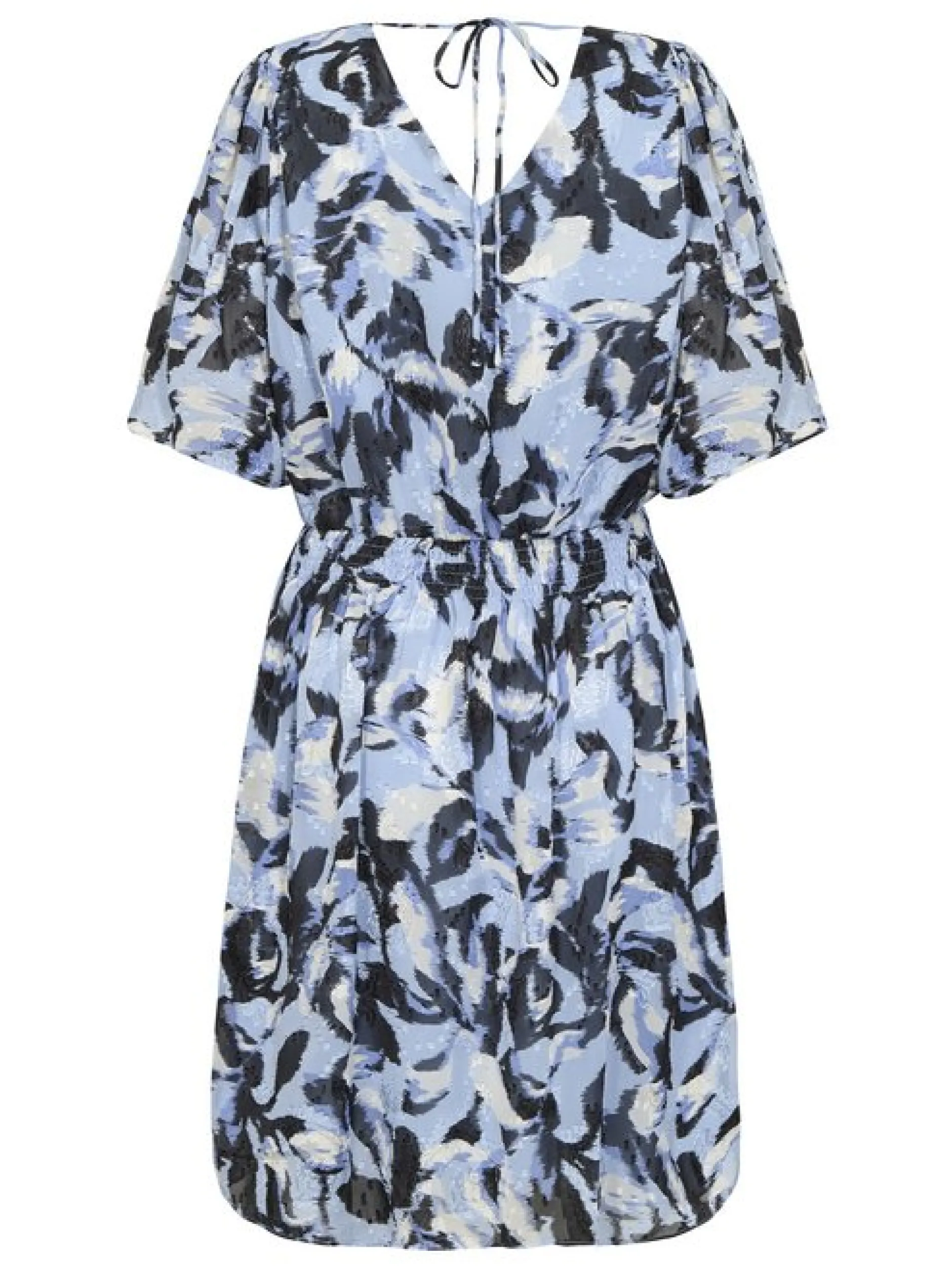 Kaffe Damen Kleid KAelina in blau