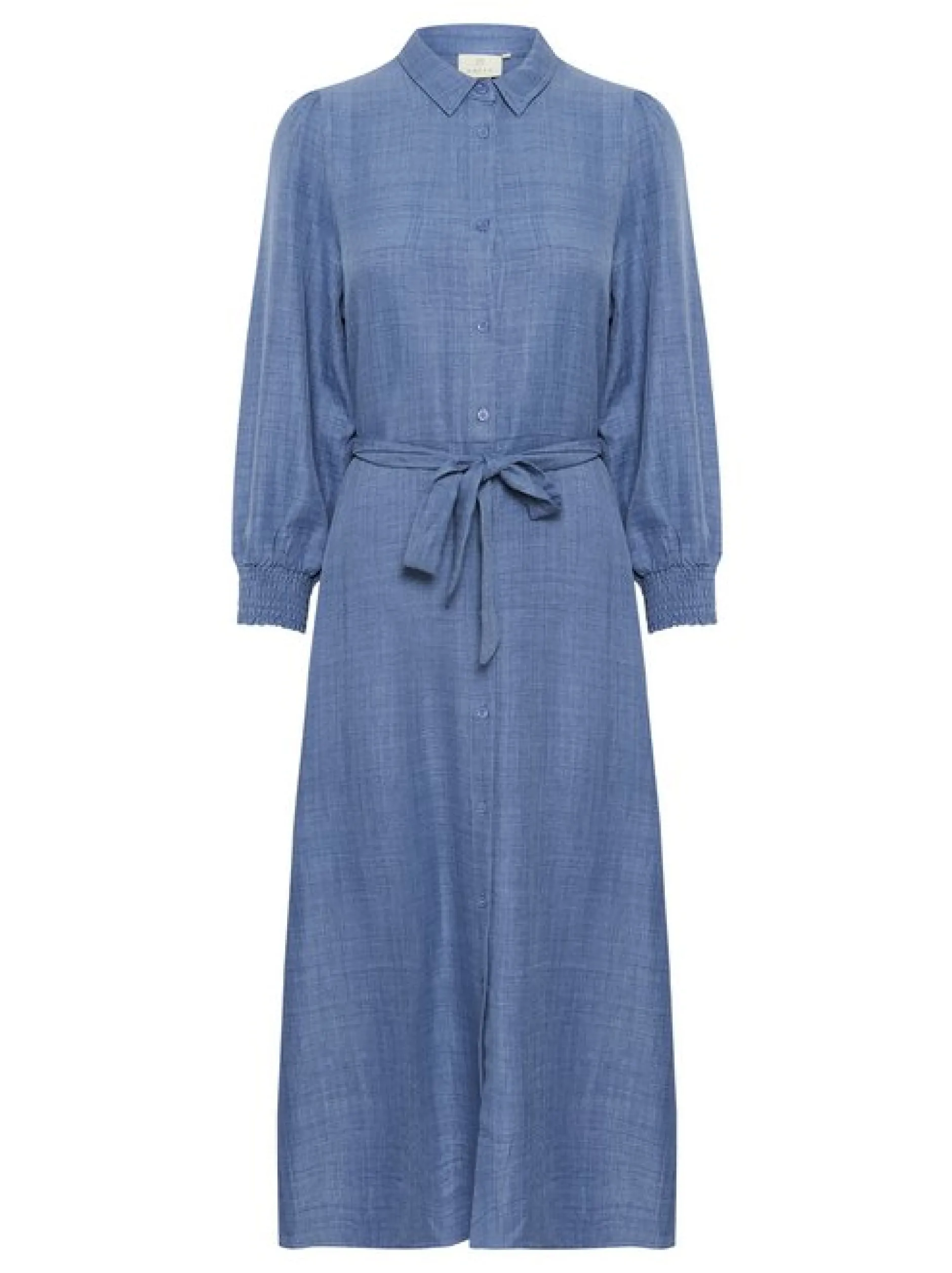Kaffe Damen Kleid KAellen in blau