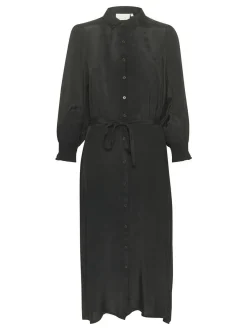 Kaffe Damen Kleid KAemine in schwarz