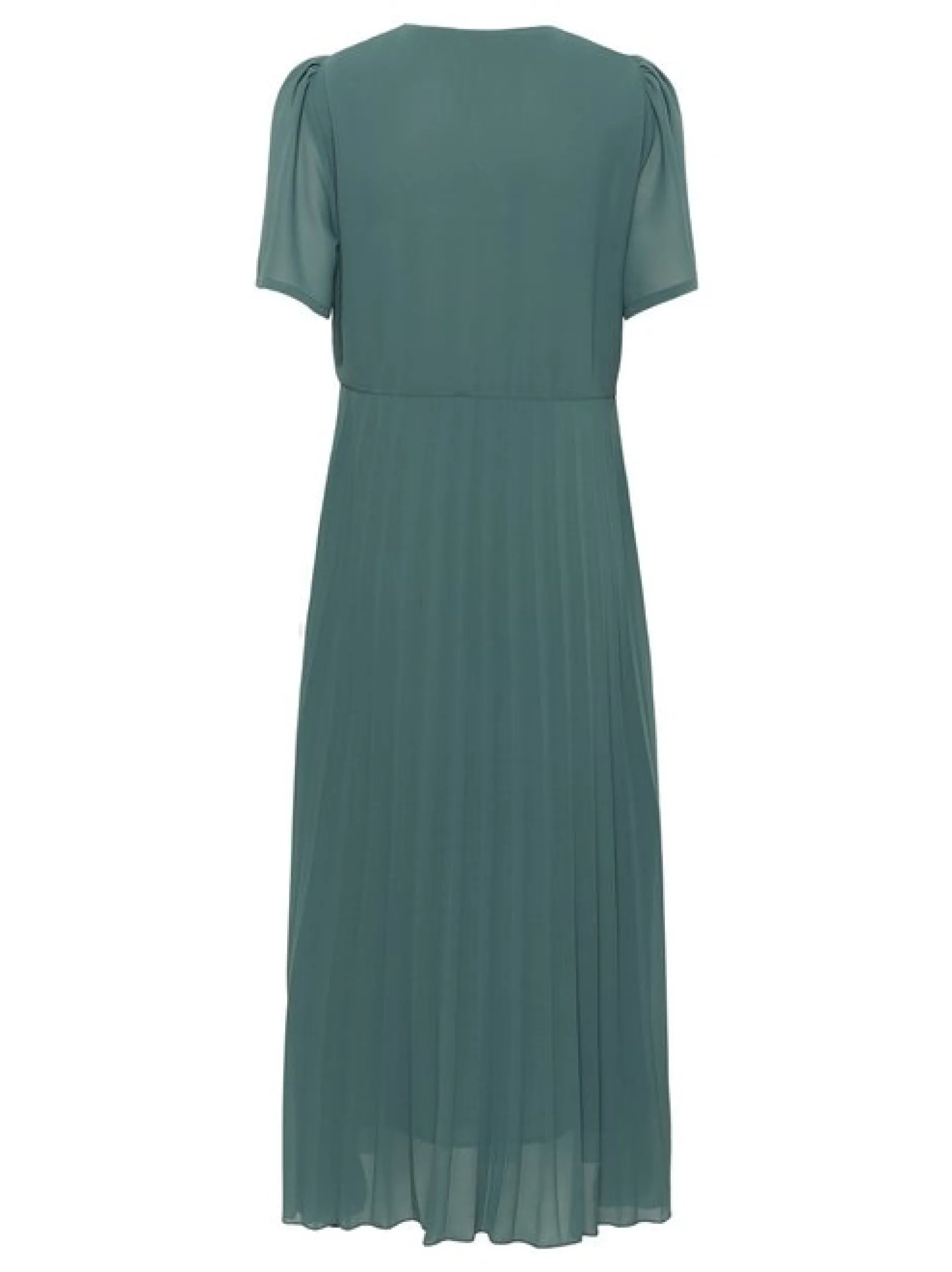 Kaffe Damen Kleid KAevelyn Elastische Taille in mint