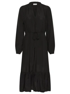 Kaffe Damen Kleid KAeverly in schwarz