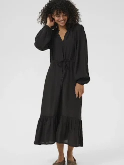 Kaffe Damen Kleid KAeverly in schwarz