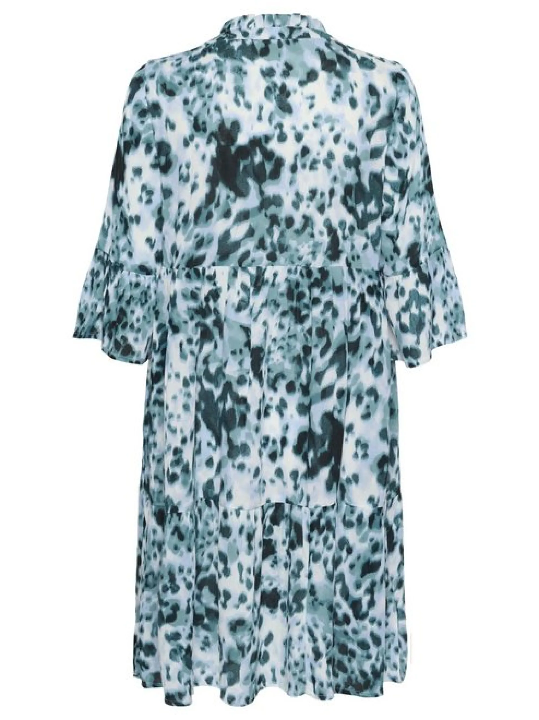 Kaffe Damen Kleid KAhera in petrol