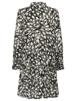 Kaffe Damen Kleid KAjamie in schwarz