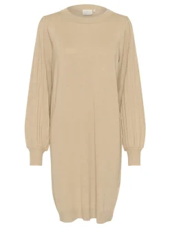 Kaffe Damen Kleid KAjessica in sand
