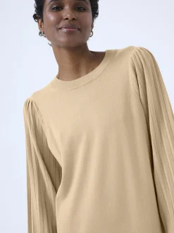Kaffe Damen Kleid KAjessica in sand