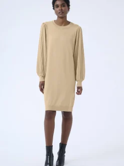 Kaffe Damen Kleid KAjessica in sand