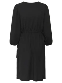 Kaffe Damen Kleid KAkatrine in schwarz