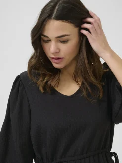 Kaffe Damen Kleid KAkatrine in schwarz