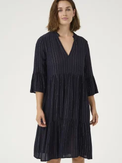 Kaffe Damen Kleid KAliv in purple