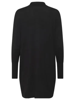 Kaffe Damen Kleid KAlizza in schwarz