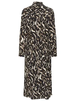 Kaffe Damen Kleid KAmille in schwarz