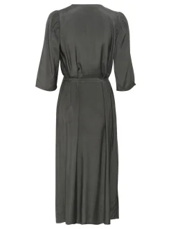 Kaffe Damen Kleid KAmira in anthrazit