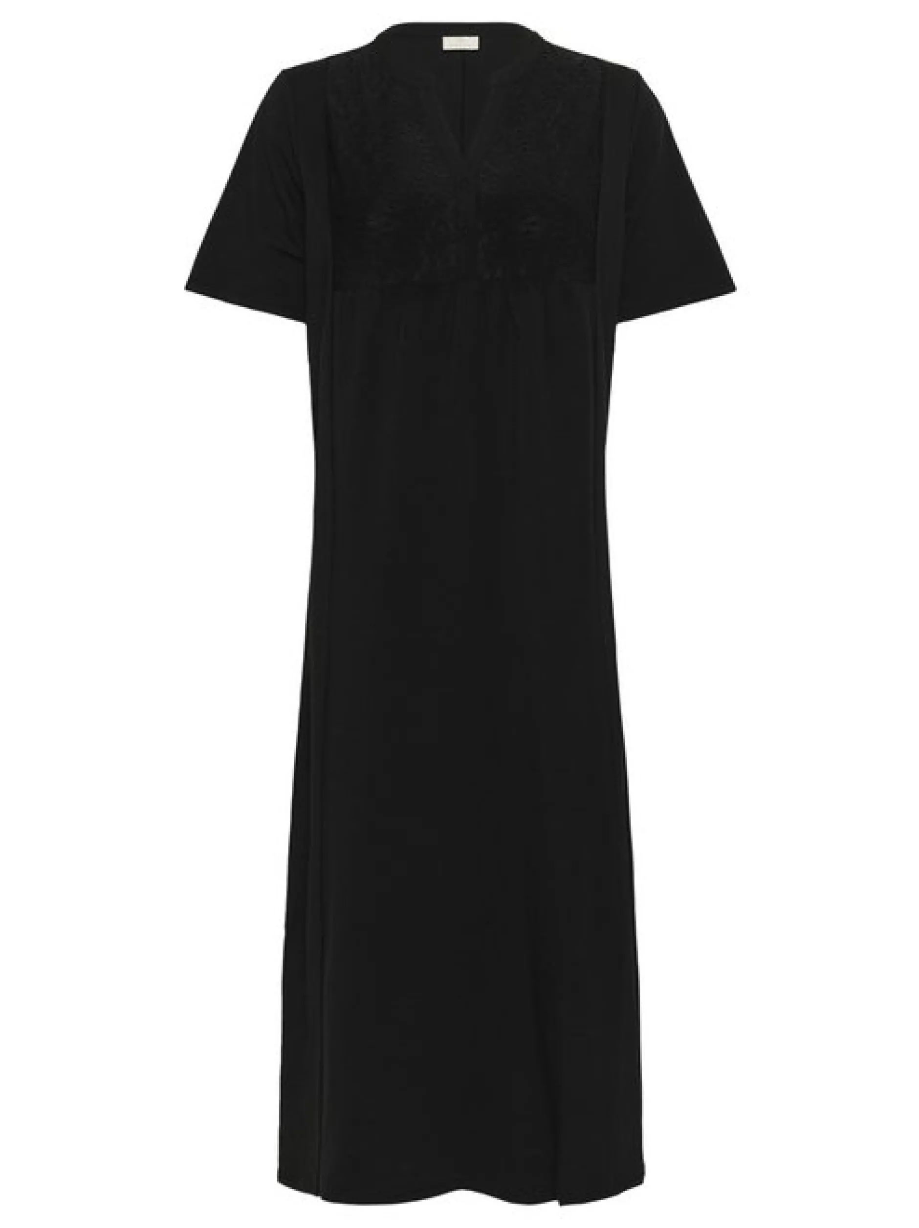 Kaffe Damen Kleid KAmiranda in schwarz