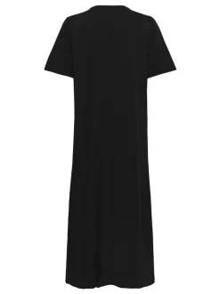 Kaffe Damen Kleid KAmiranda in schwarz