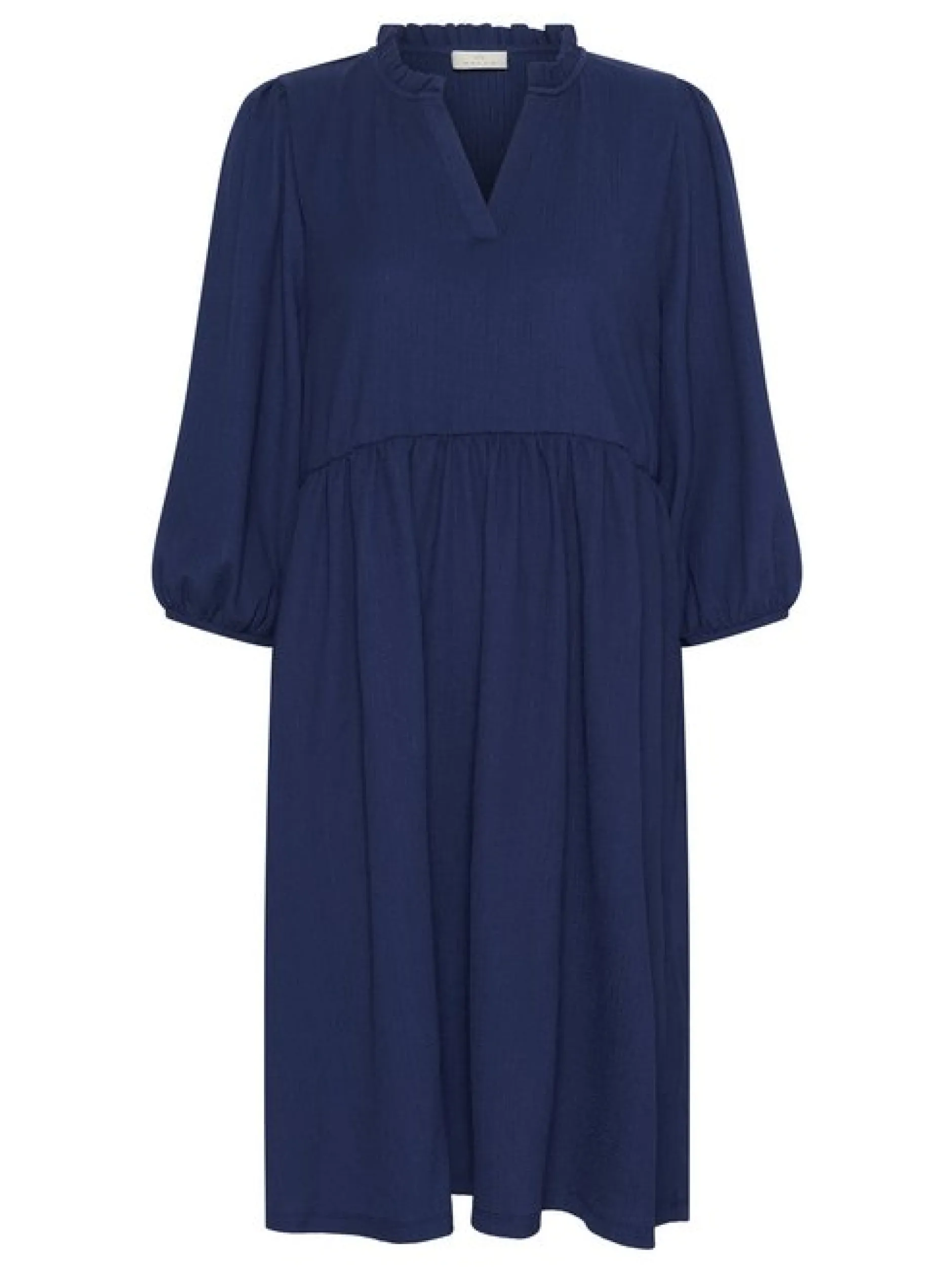 Kaffe Damen Kleid KAmolly in blau