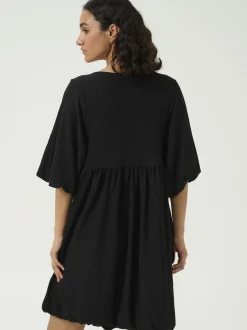 Kaffe Damen Kleid KAnani in schwarz