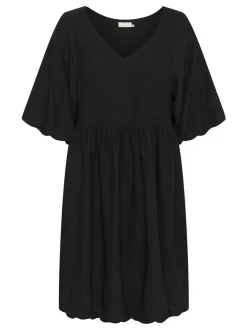 Kaffe Damen Kleid KAnani in schwarz