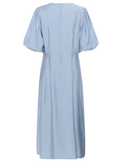 Kaffe Damen Kleid KApaco in hellblau