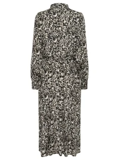 Kaffe Damen Kleid KApollie in schwarz