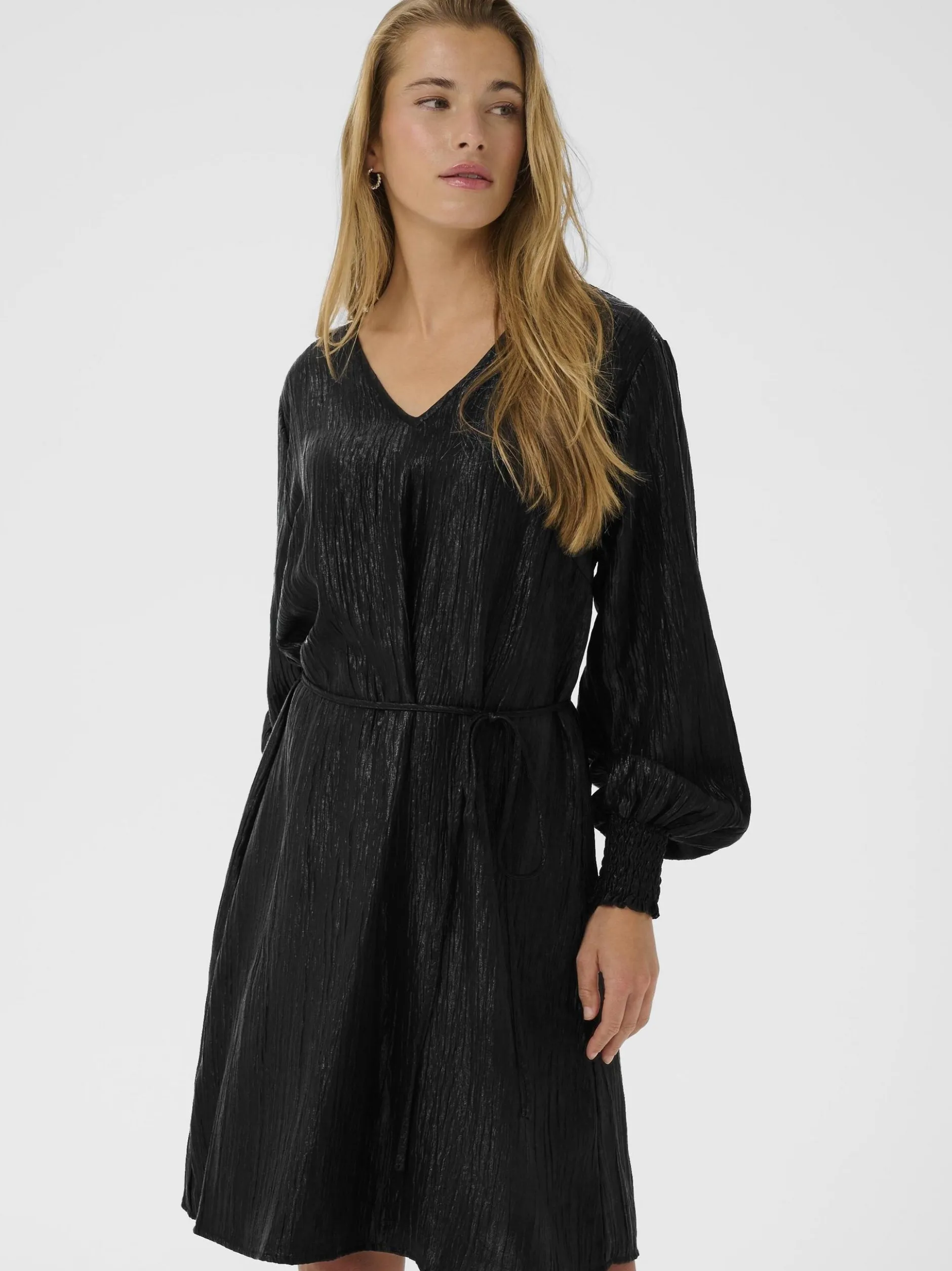 Kaffe Damen Kleid KArizz in schwarz