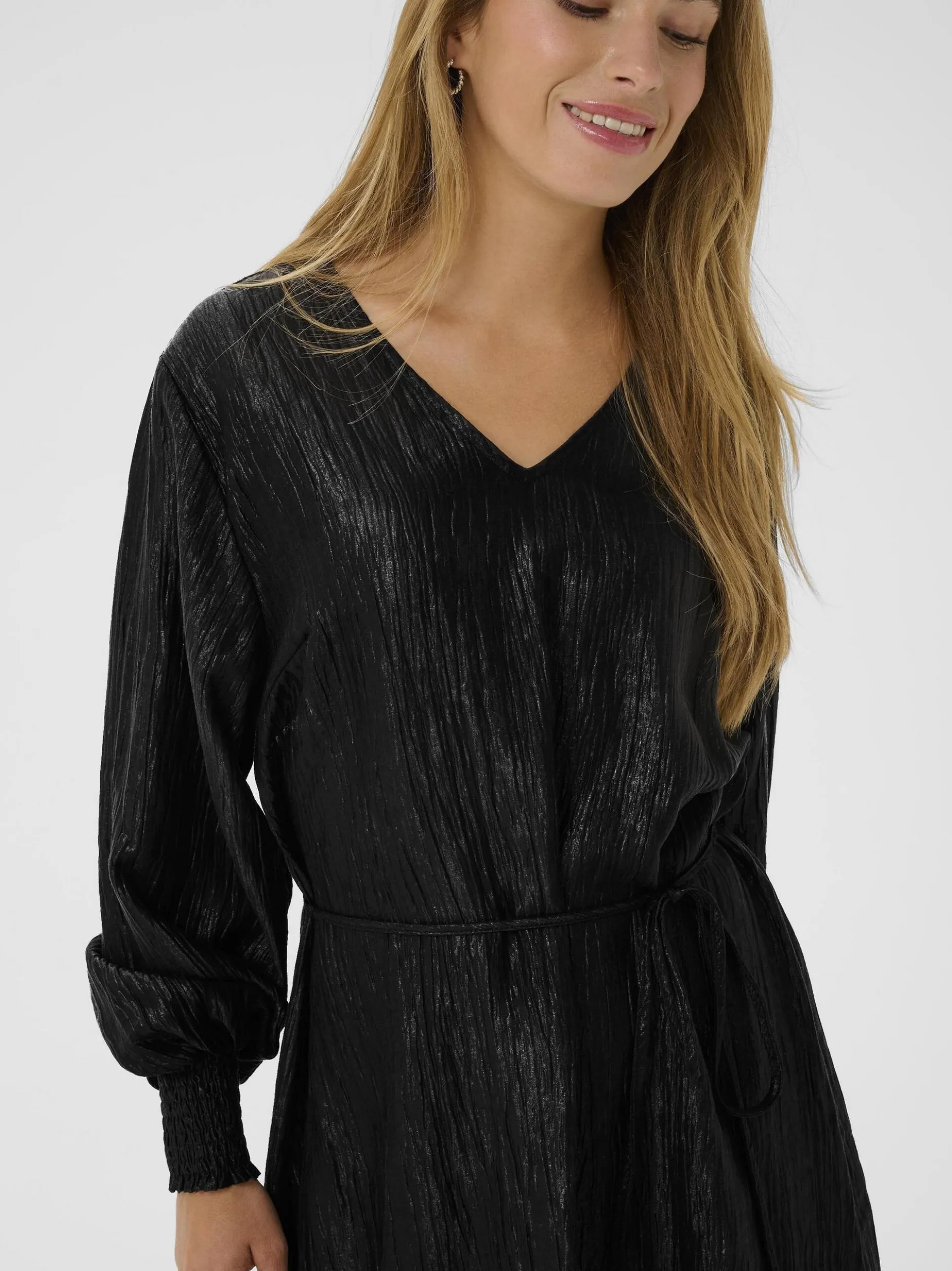Kaffe Damen Kleid KArizz in schwarz