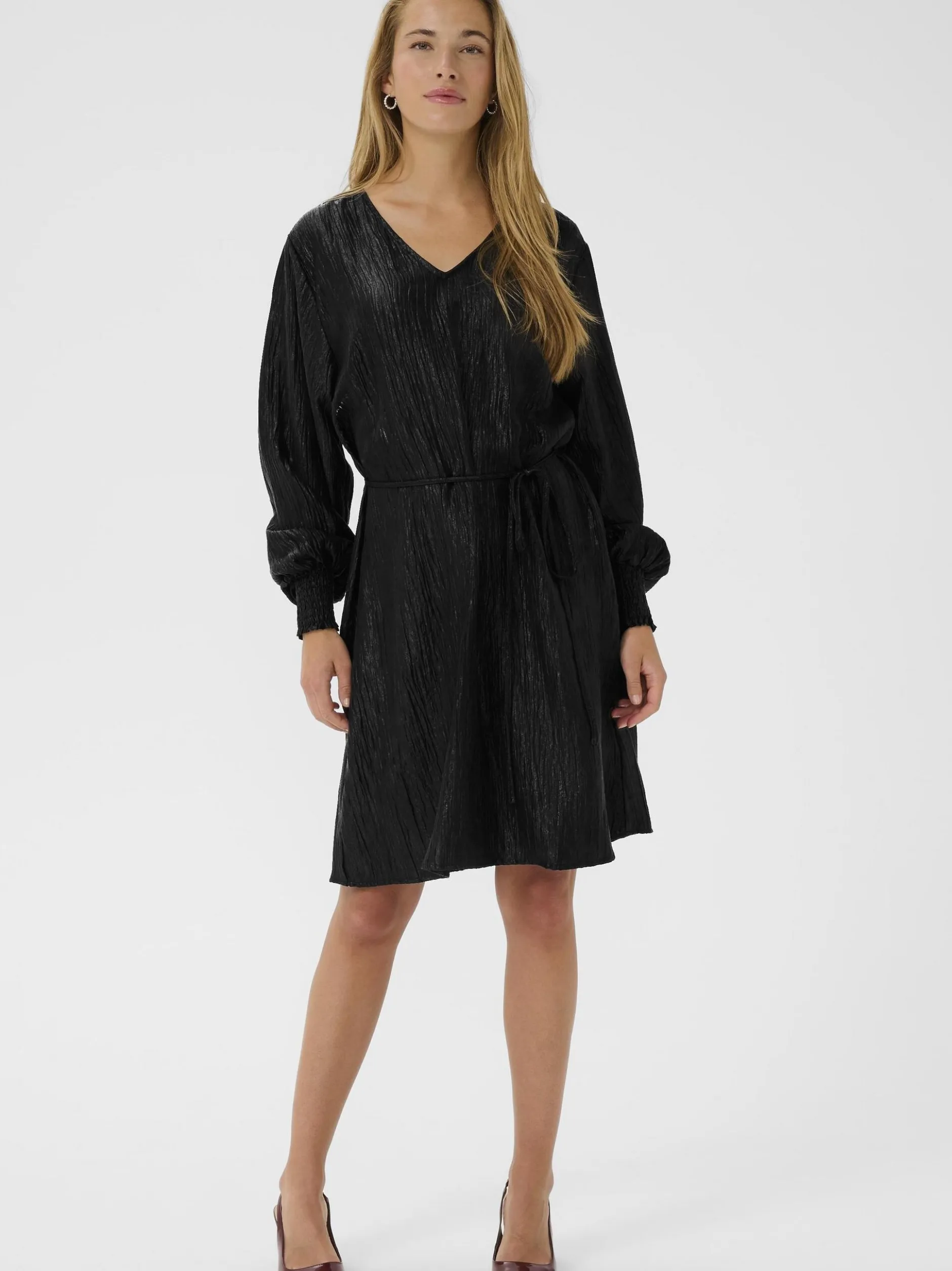 Kaffe Damen Kleid KArizz in schwarz