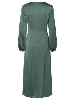 Kaffe Damen Kleid KAsadie in grün