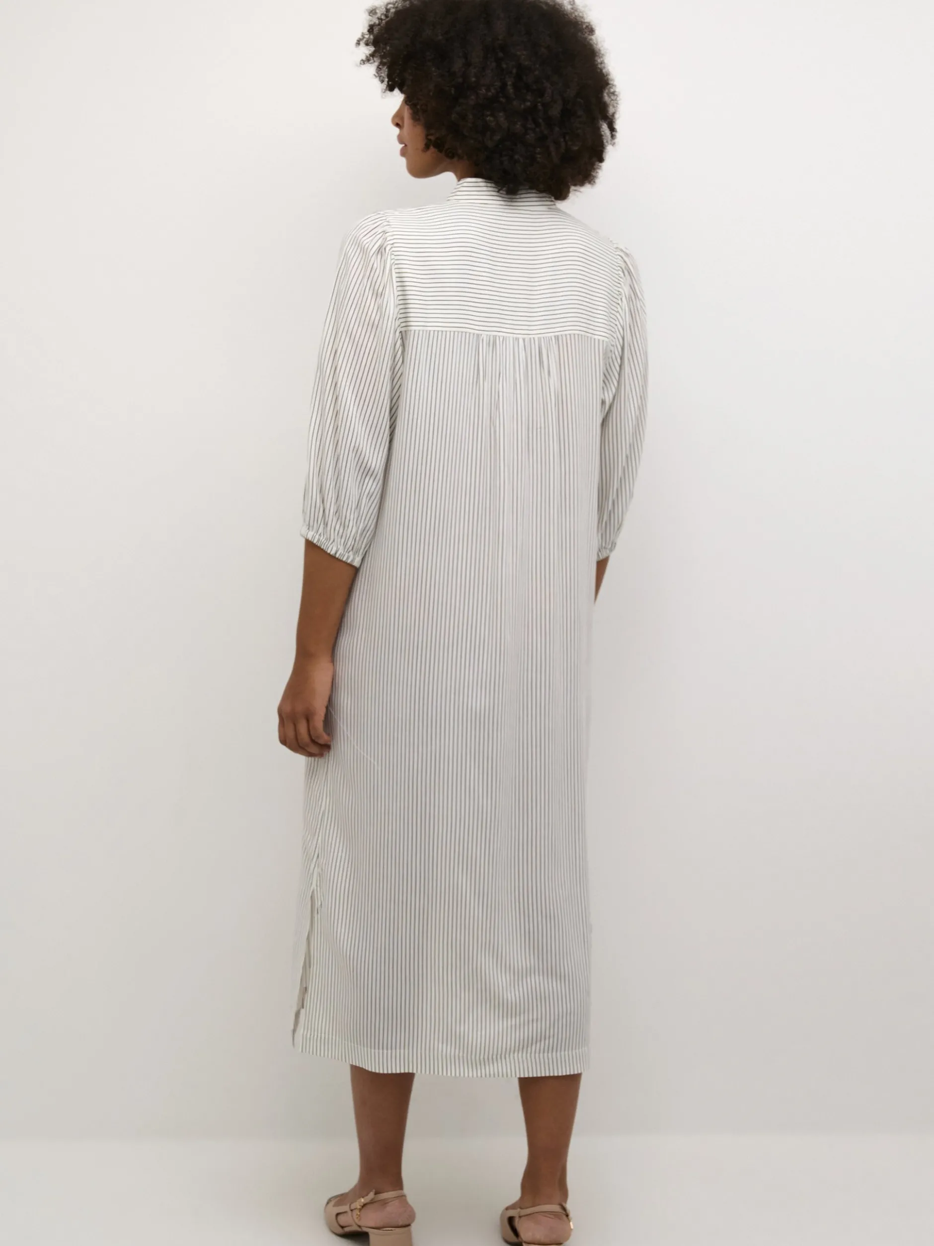 Kaffe Damen Kleid KAsidsel in ecru