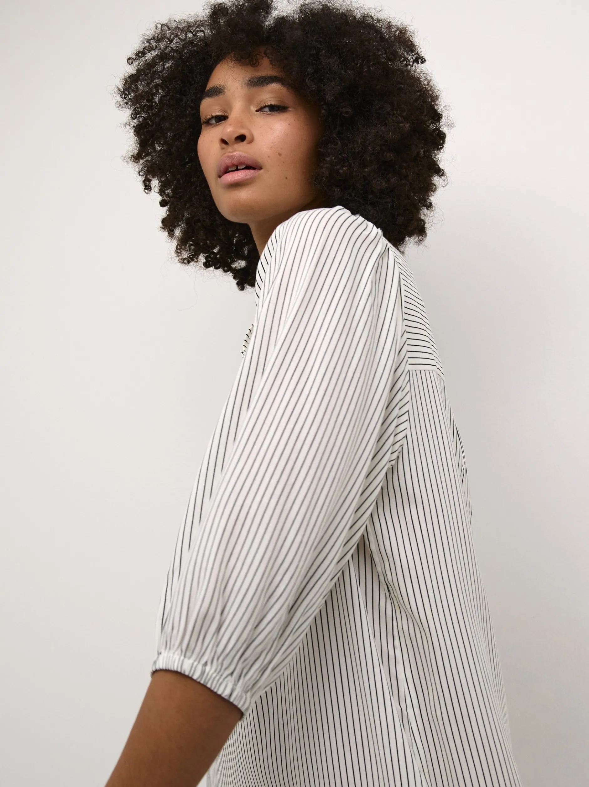 Kaffe Damen Kleid KAsidsel in ecru