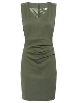 Kaffe Damen Kleid Sara in grün