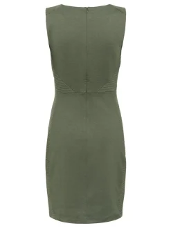 Kaffe Damen Kleid Sara in grün