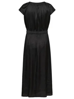 Kaffe Damen Maxikleid KAamara Normale Passform in schwarz