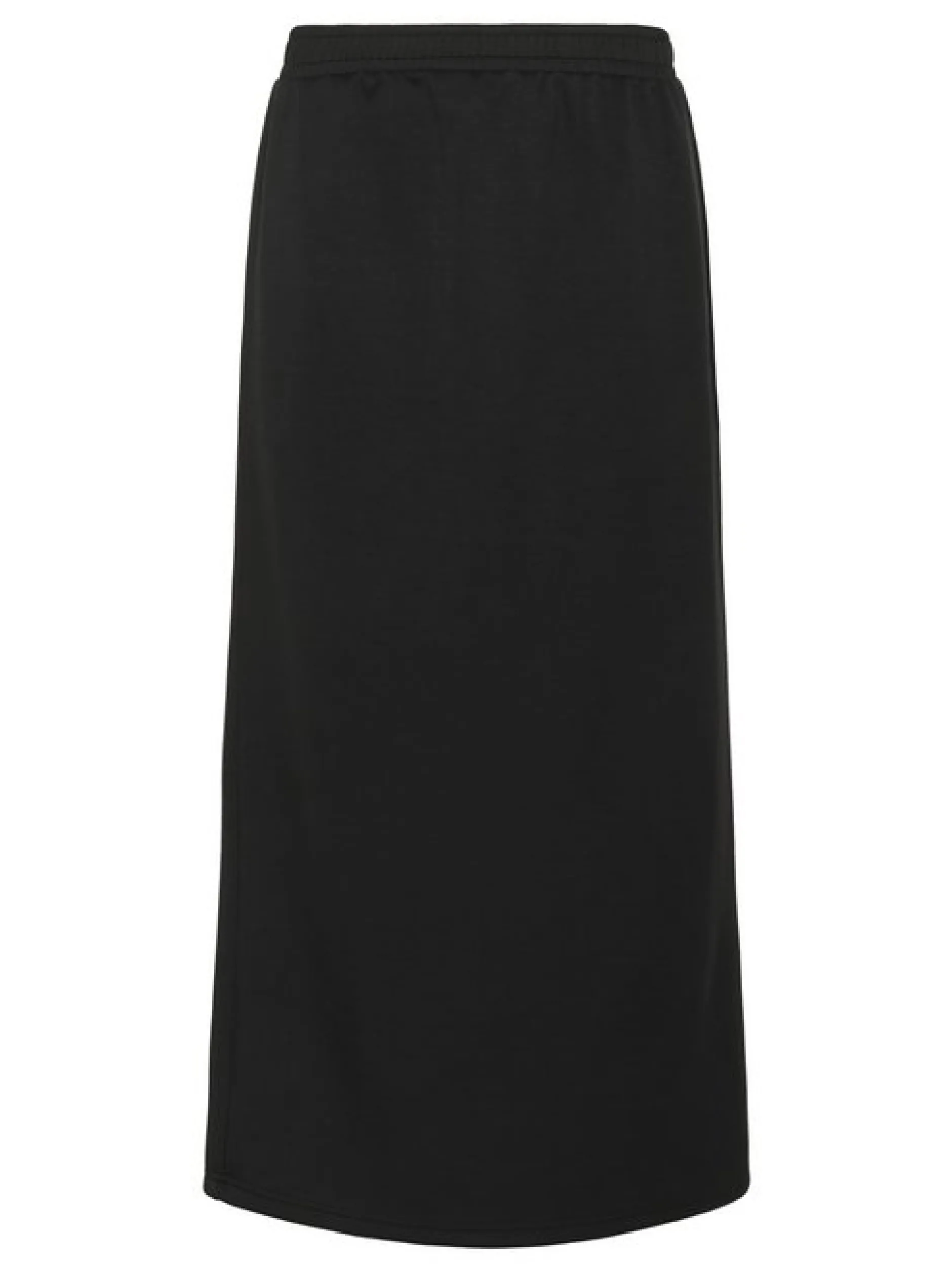 Kaffe Damen Rock KAannika Elastische Taille in schwarz