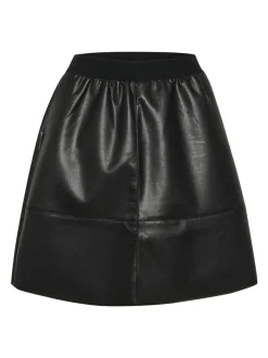 Kaffe Damen Rock KAmikka in schwarz